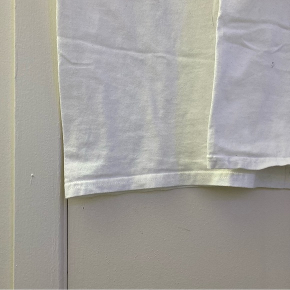 Gildan 2-pack blank white 100% cotton short-sleeve tee in men’s medium - Picture 5 of 6